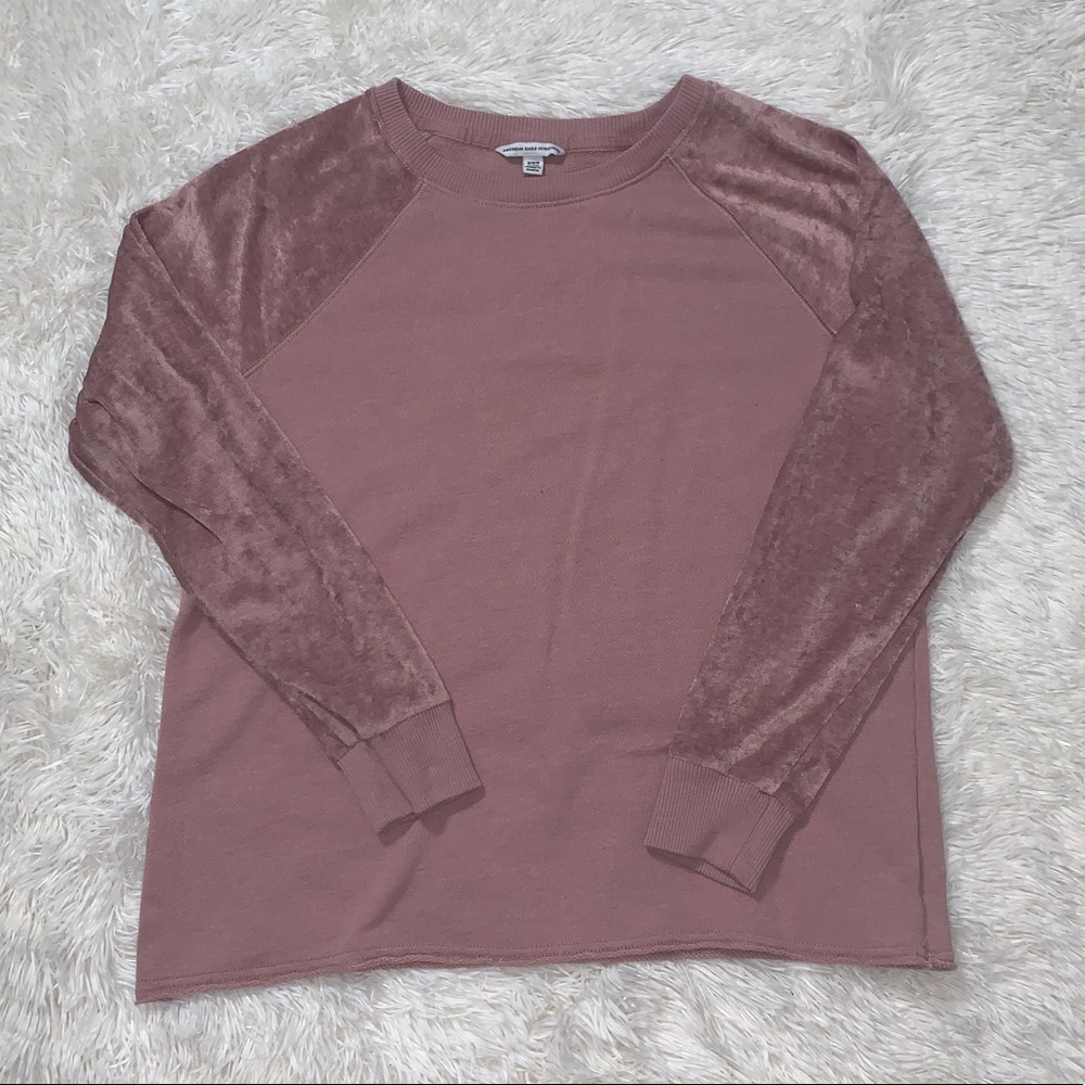 Velour Sweatshirt